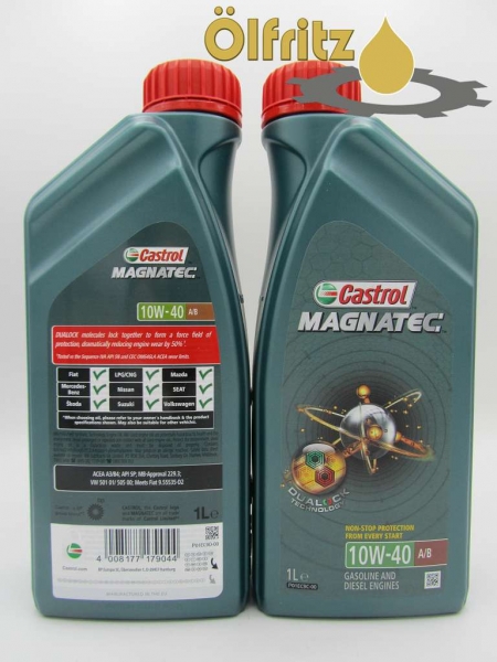 Castrol Magnatec A/B 10W-40 Motoröl 1l